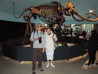 Francisco and Leonor at La Brea exhibit